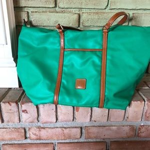 Dooney and Bourke Weekender Tote Kelly Green